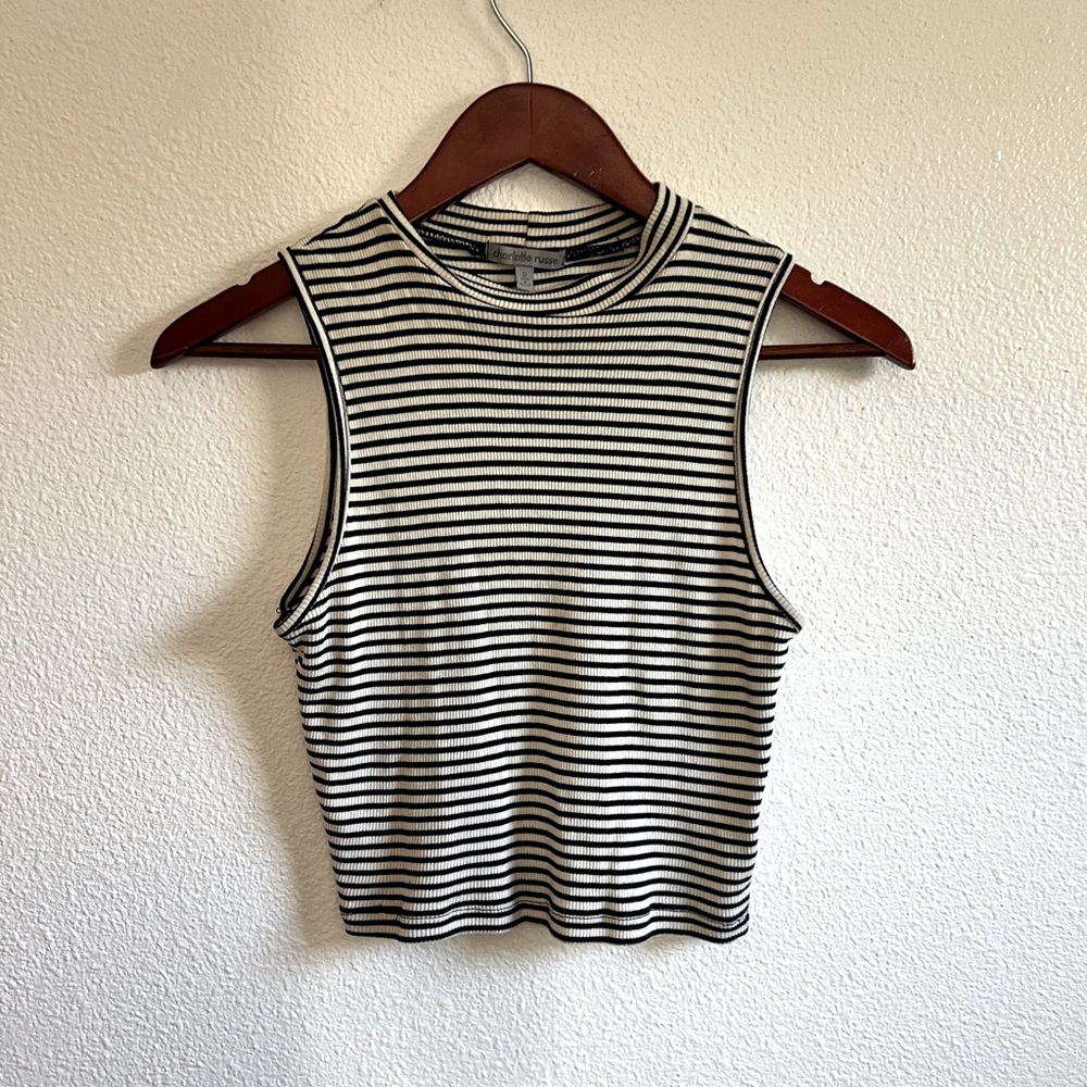 Striped Crop Top